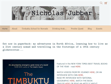 Tablet Screenshot of nickjubber.com